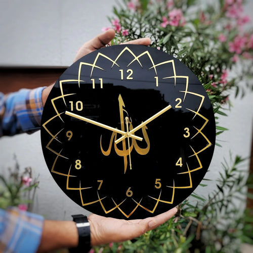 ALLAH wall clock - Premium Islamic Wall Clock 2026