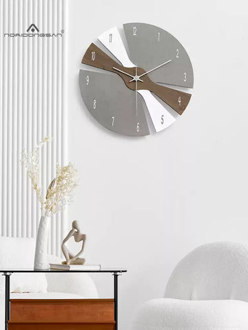 Modern Luxury Irregular Wall Clock, Modern Creative Fashion Living Room